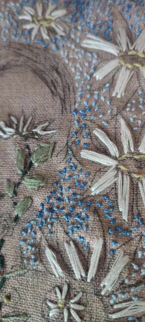 detail Gravure brodée Valérie Belmokhtar 2025